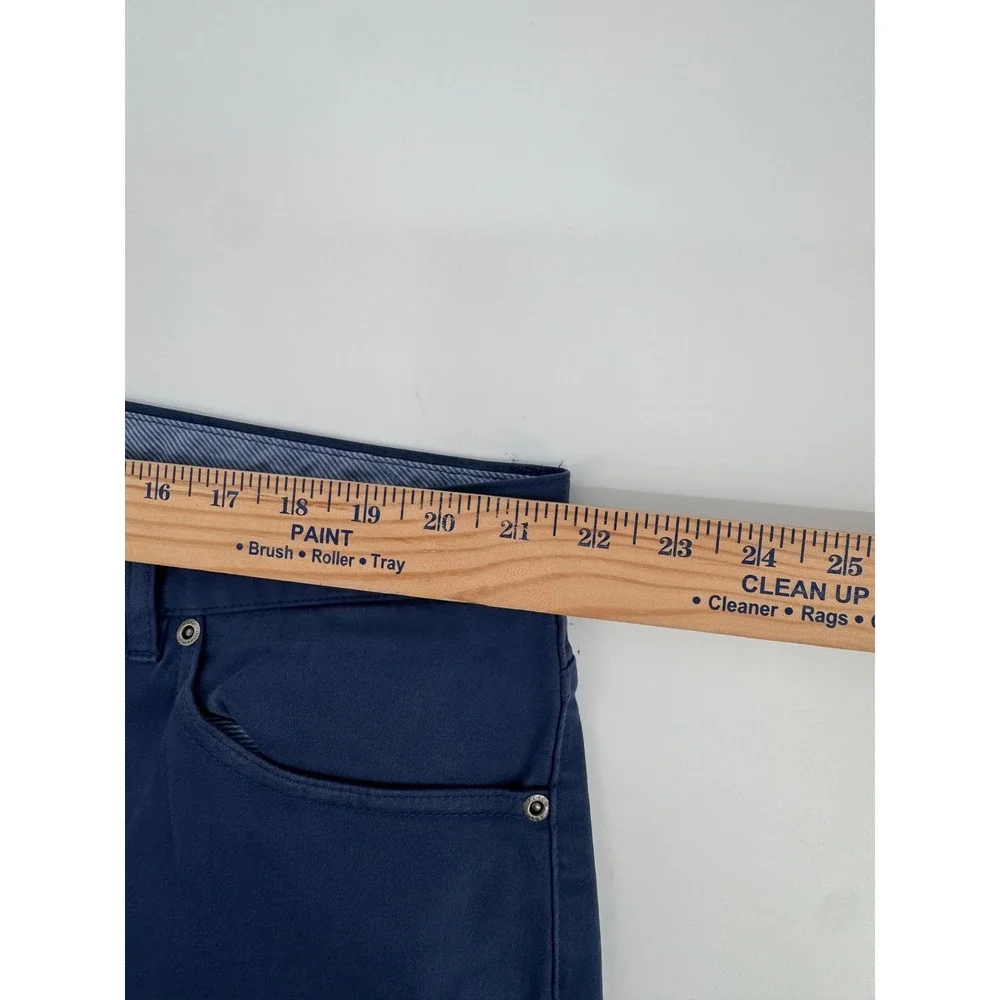 Peter Millar Ultimate Sateen Five Pocket Pants‎ Mens 42x34 Blue Stretch Golf